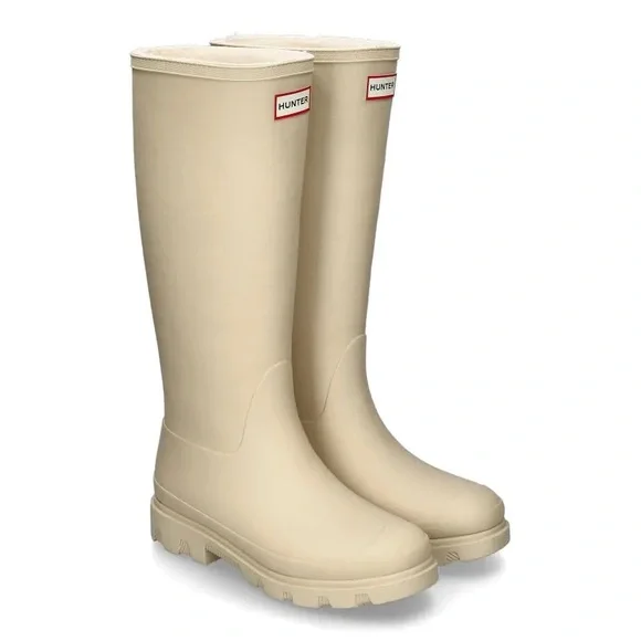 Hunter Downpour Insulated Rain Boots - Gravel - Picture 1 of 6